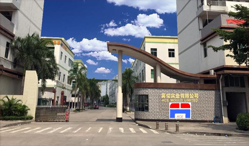 Ace Mould factory building in Dongguan, China