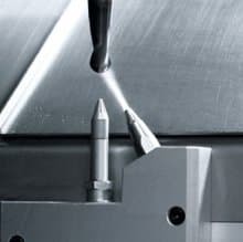 CNC cleaning nozzles for mould machining